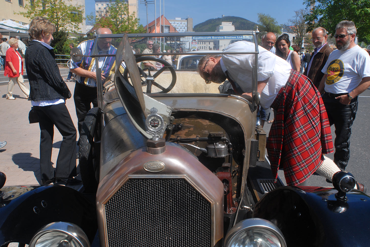 Fahrzeugmuseum Suhl Neueröffnung: Oldtimer-Treffen 29.04.2007 (Foto: Manuela Hahnebach)