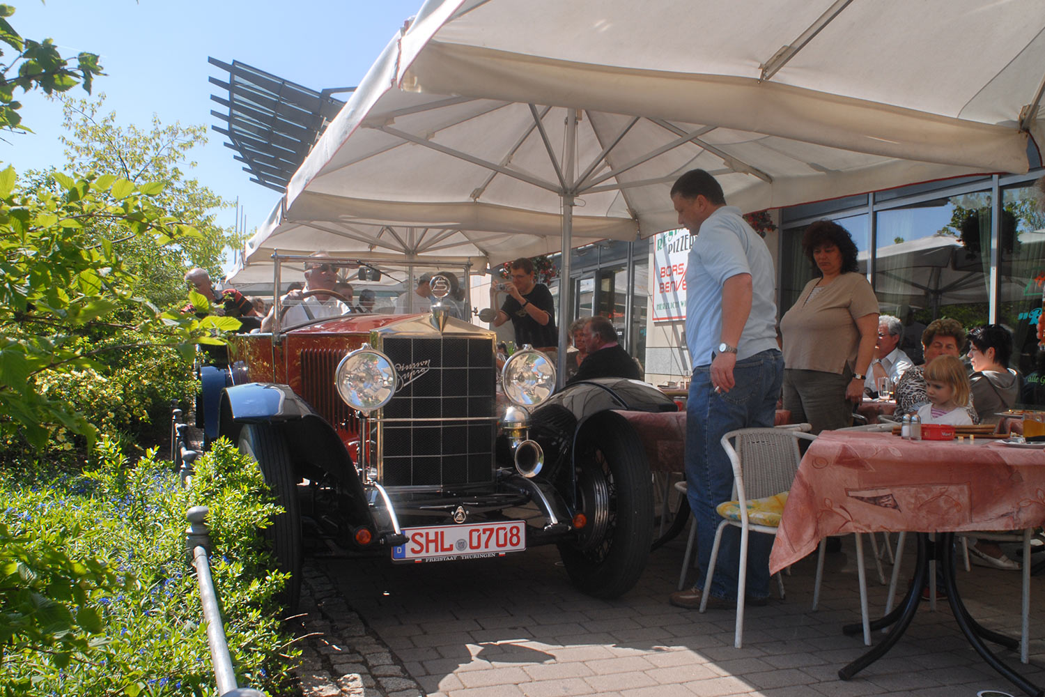 Fahrzeugmuseum Suhl Neueröffnung: Oldtimer-Treffen 29.04.2007 (Foto: Manuela Hahnebach)