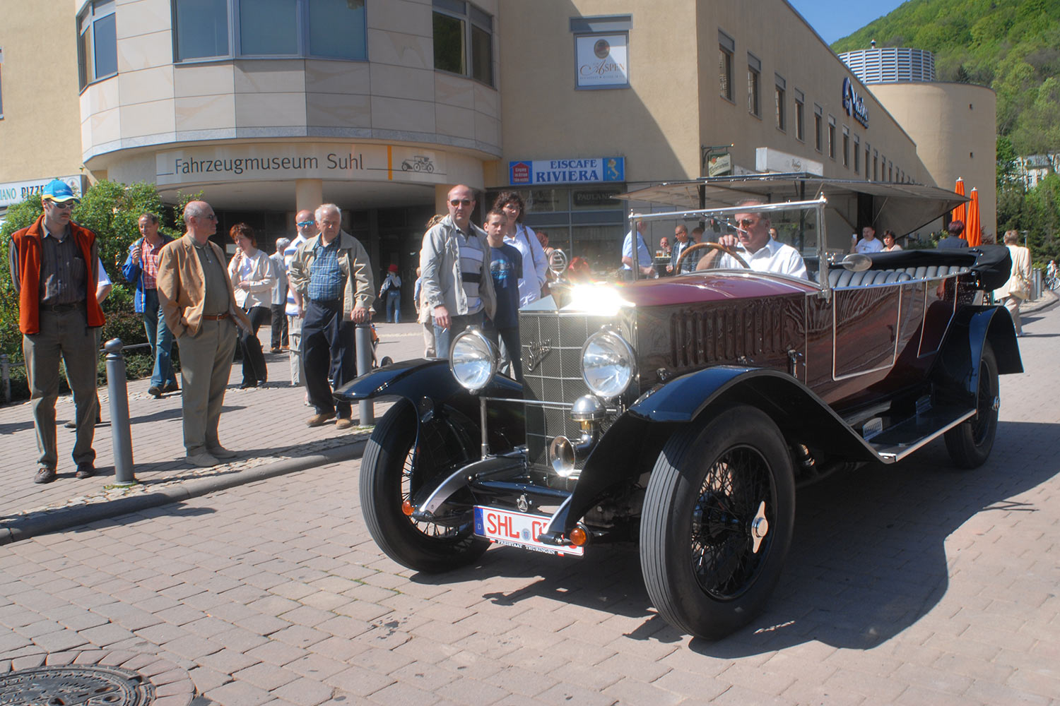 Fahrzeugmuseum Suhl Neueröffnung: Oldtimer-Treffen 29.04.2007 (Foto: Manuela Hahnebach)