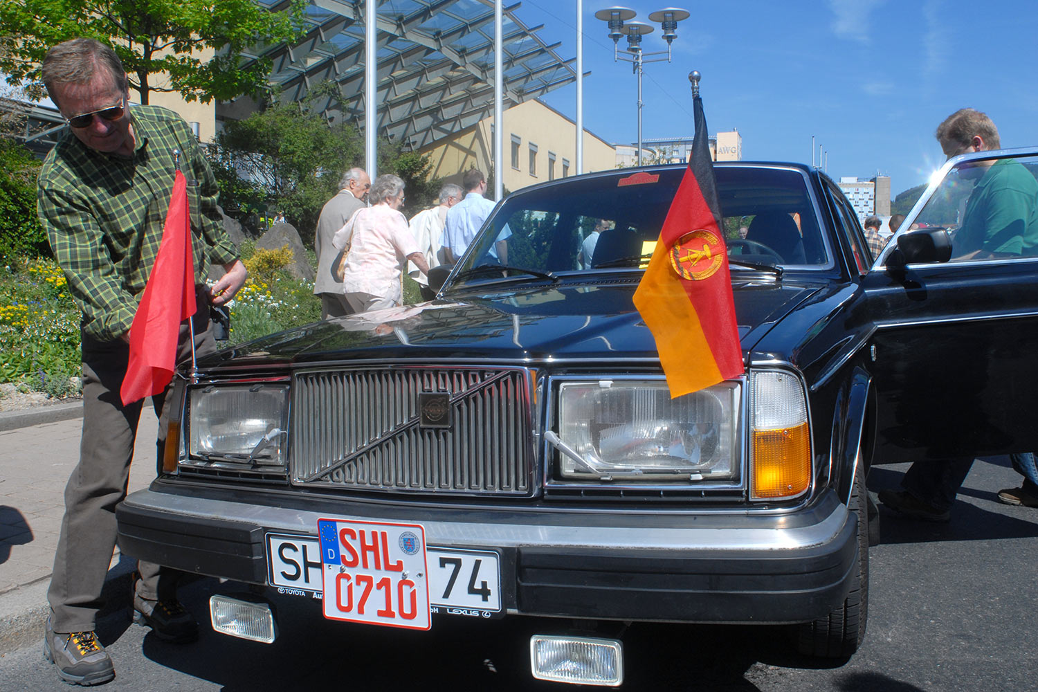 Fahrzeugmuseum Suhl Neueröffnung: Oldtimer-Treffen 29.04.2007 (Foto: Manuela Hahnebach)