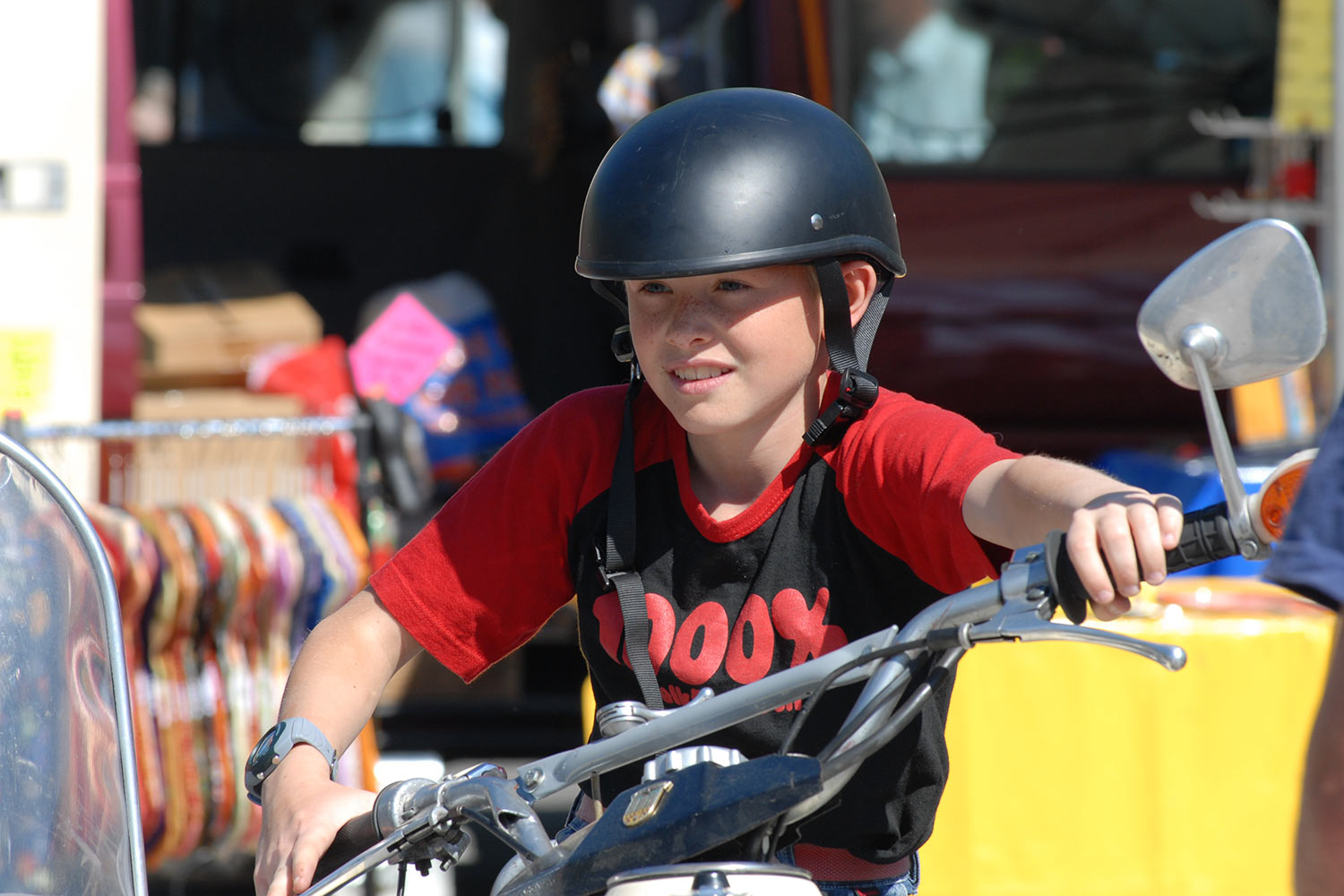 Fahrzeugmuseum Suhl Neueröffnung: Biker-Treffen 29.04.2007 (Foto: Manuela Hahnebach)