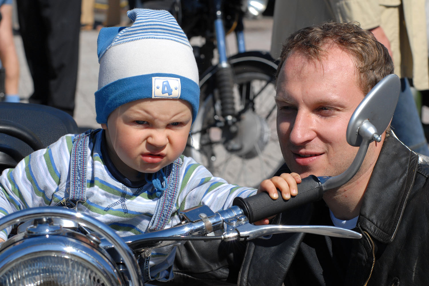 Fahrzeugmuseum Suhl Neueröffnung: Biker-Treffen 29.04.2007 (Foto: Manuela Hahnebach)
