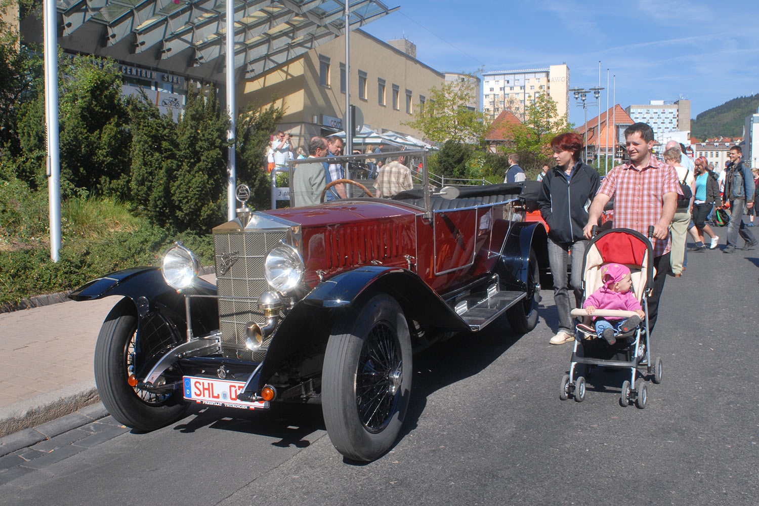Fahrzeugmuseum Suhl Neueröffnung: Oldtimer-Treffen 29.04.2007 (Foto: Manuela Hahnebach)
