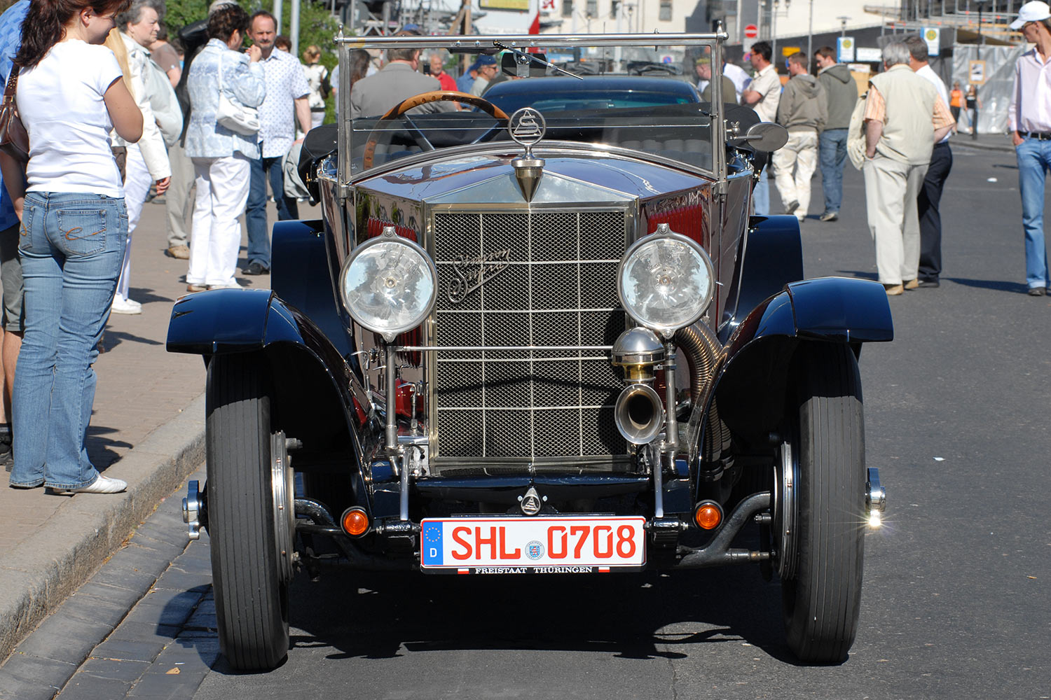 Fahrzeugmuseum Suhl Neueröffnung: Oldtimer-Treffen 29.04.2007 (Foto: Manuela Hahnebach)
