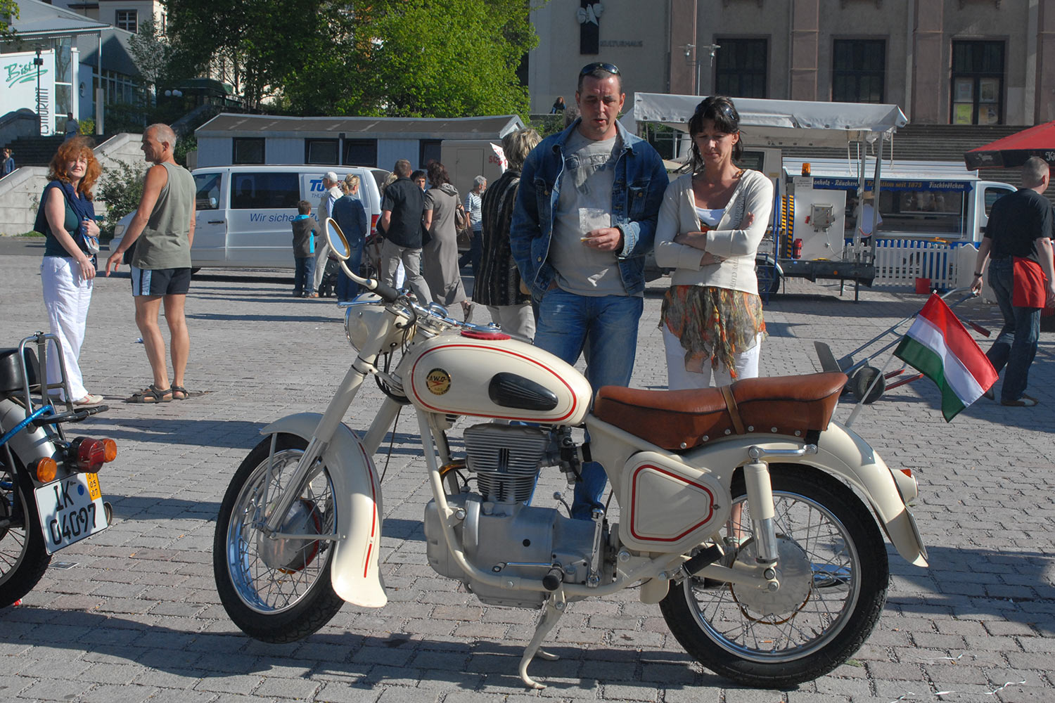Fahrzeugmuseum Suhl Neueröffnung: Biker-Treffen 29.04.2007 (Foto: Manuela Hahnebach)