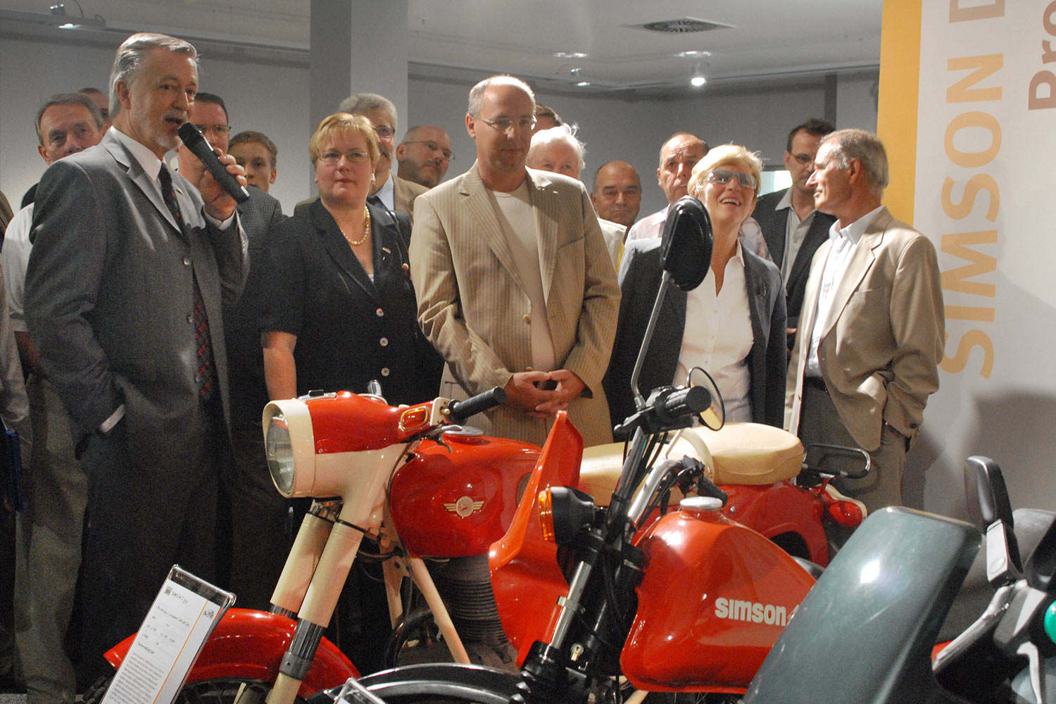 Fahrzeugmuseum Suhl: Neueröffnung im CCS, 28.04.2007 (Foto: Manuela Hahnebach)