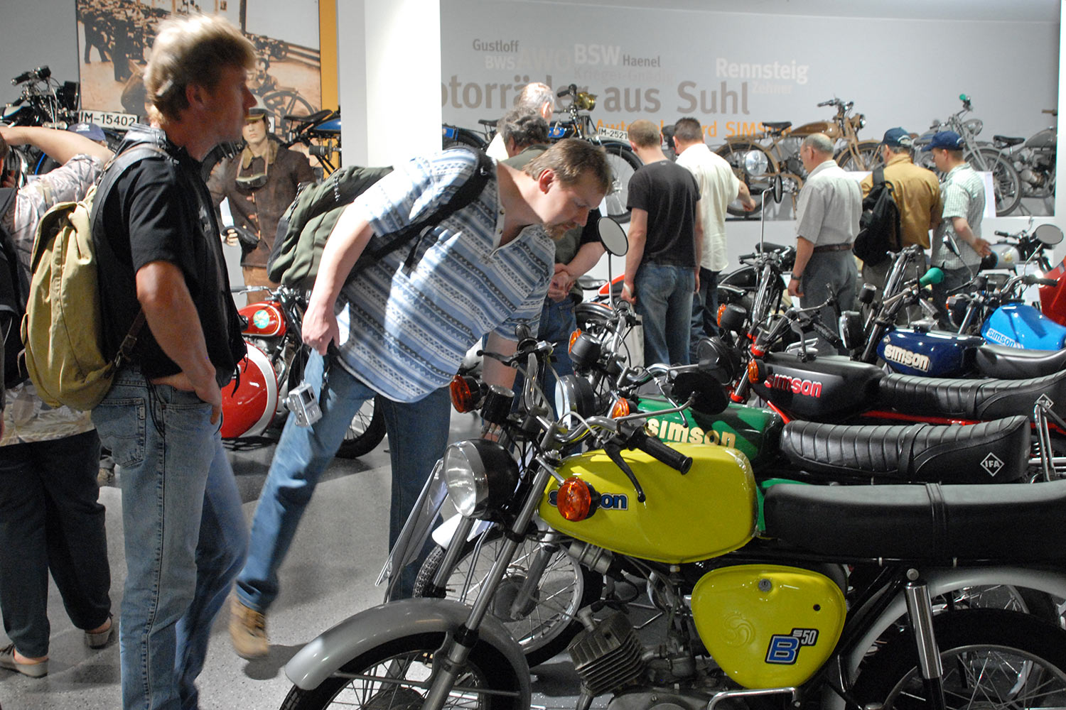 Fahrzeugmuseum Suhl: Neueröffnung im CCS, 28.04.2007 (Foto: Manuela Hahnebach)