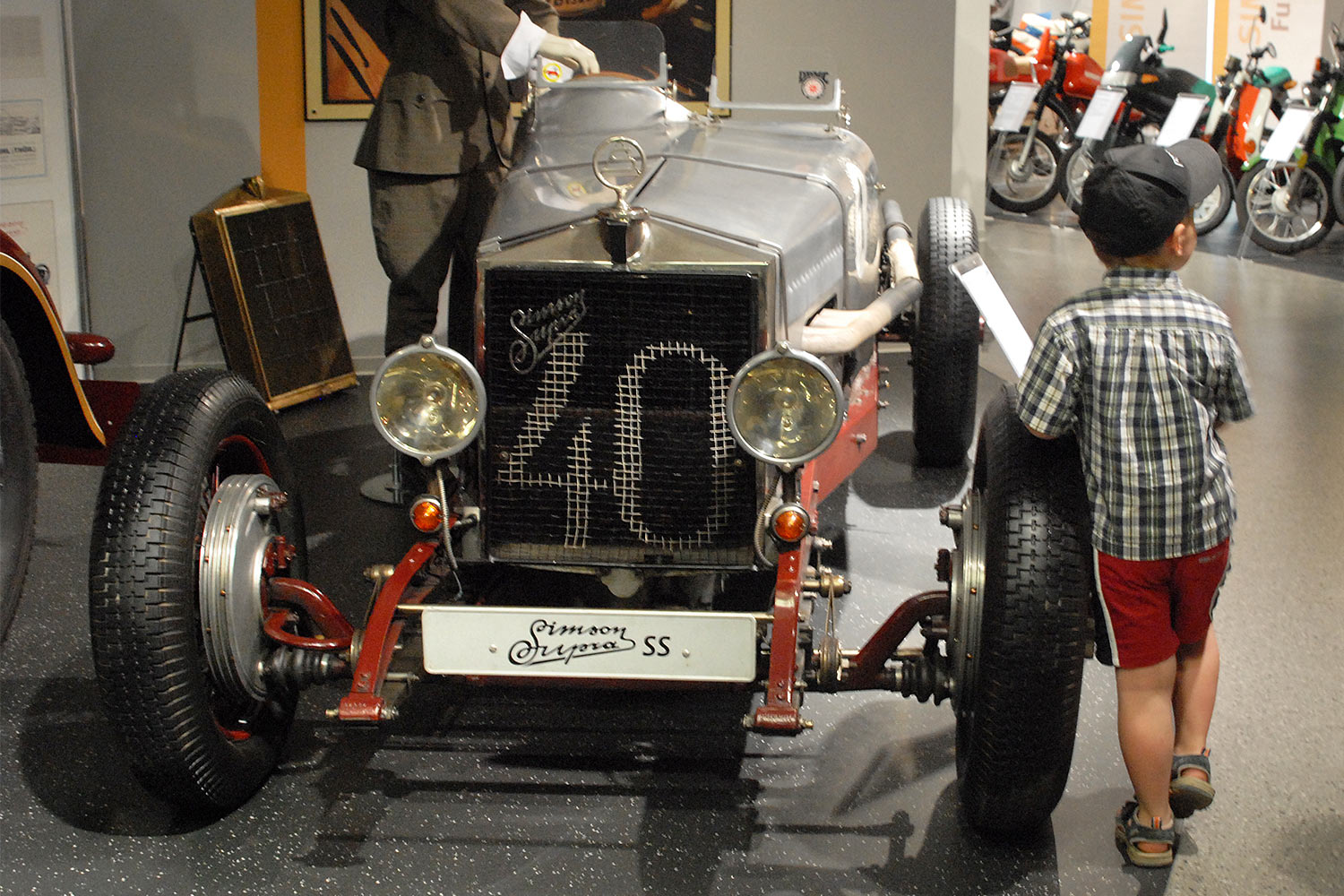 Fahrzeugmuseum Suhl: Neueröffnung im CCS, 28.04.2007 (Foto: Manuela Hahnebach)