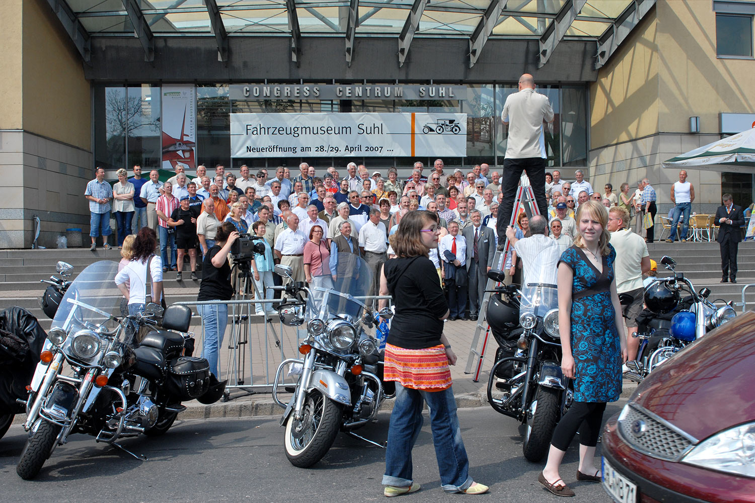 Fahrzeugmuseum Suhl: Neueröffnung im CCS, 28.04.2007 (Foto: Manuela Hahnebach)