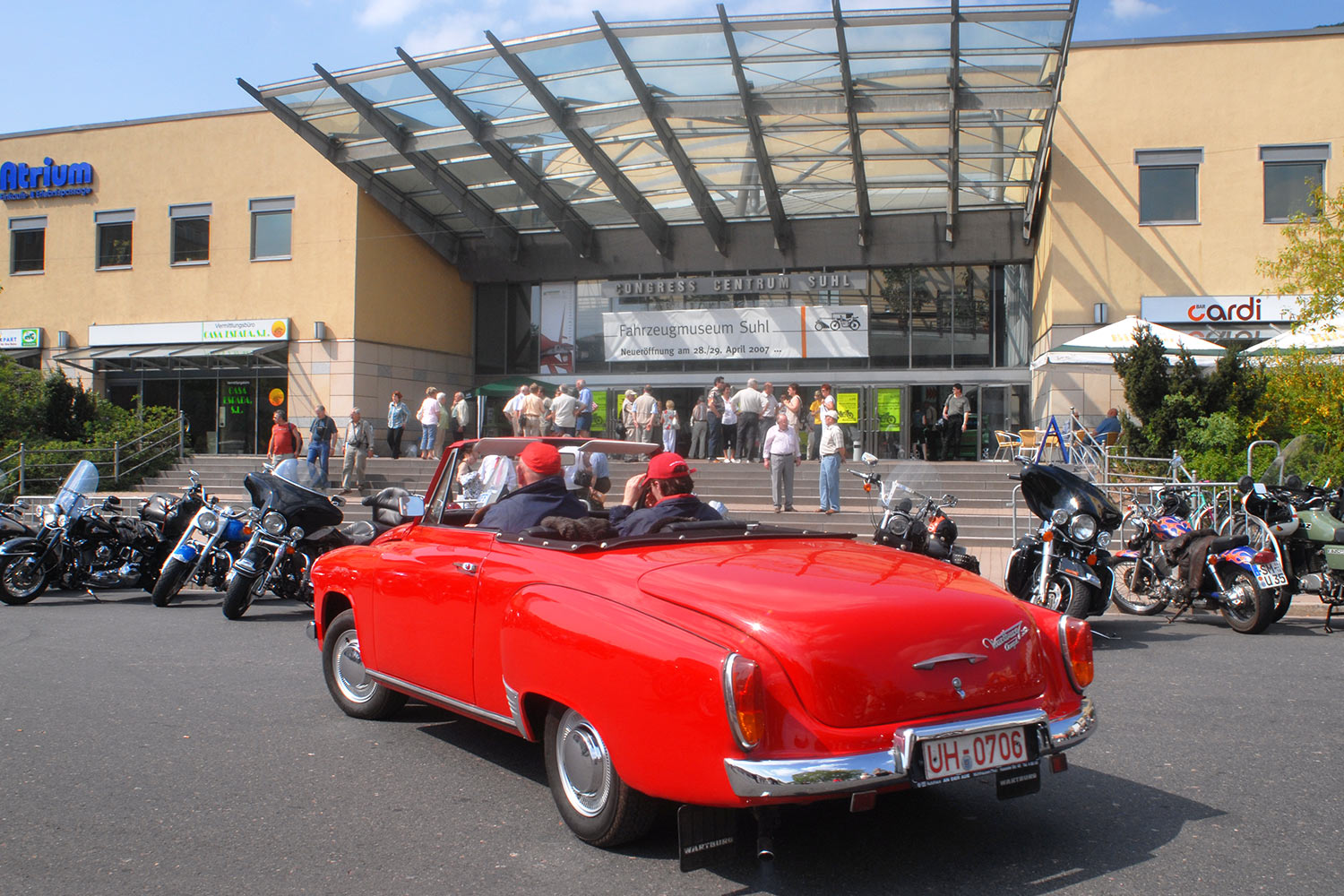 Fahrzeugmuseum Suhl: Neueröffnung im CCS, 28.04.2007 (Foto: Manuela Hahnebach)