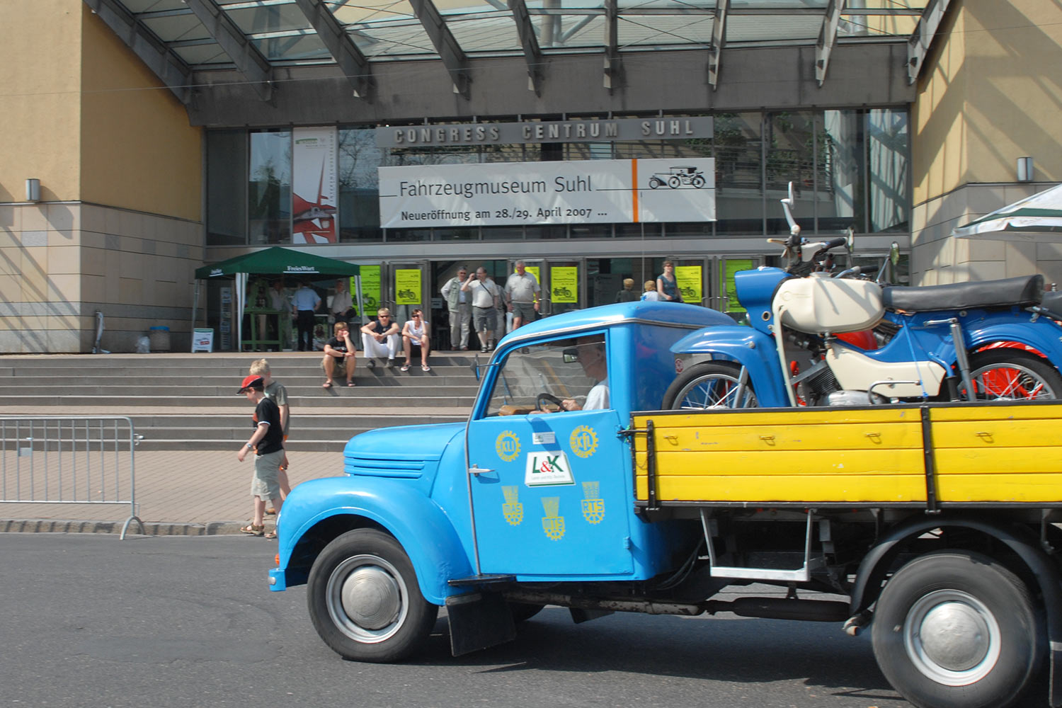 Fahrzeugmuseum Suhl: Neueröffnung im CCS, 28.04.2007 (Foto: Manuela Hahnebach)