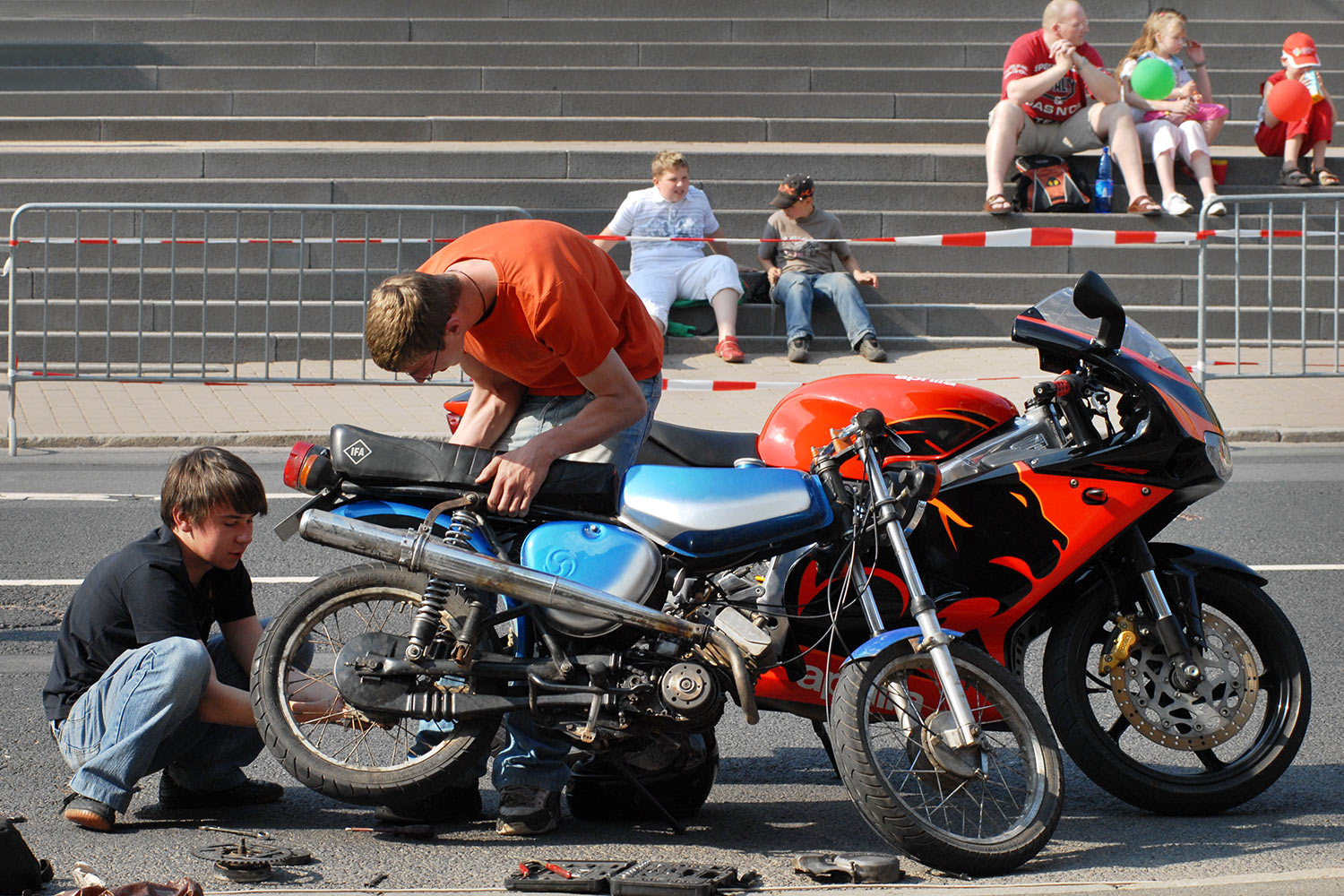 Fahrzeugmuseum Suhl: Neueröffnung im CCS, 28.04.2007 (Foto: Manuela Hahnebach)