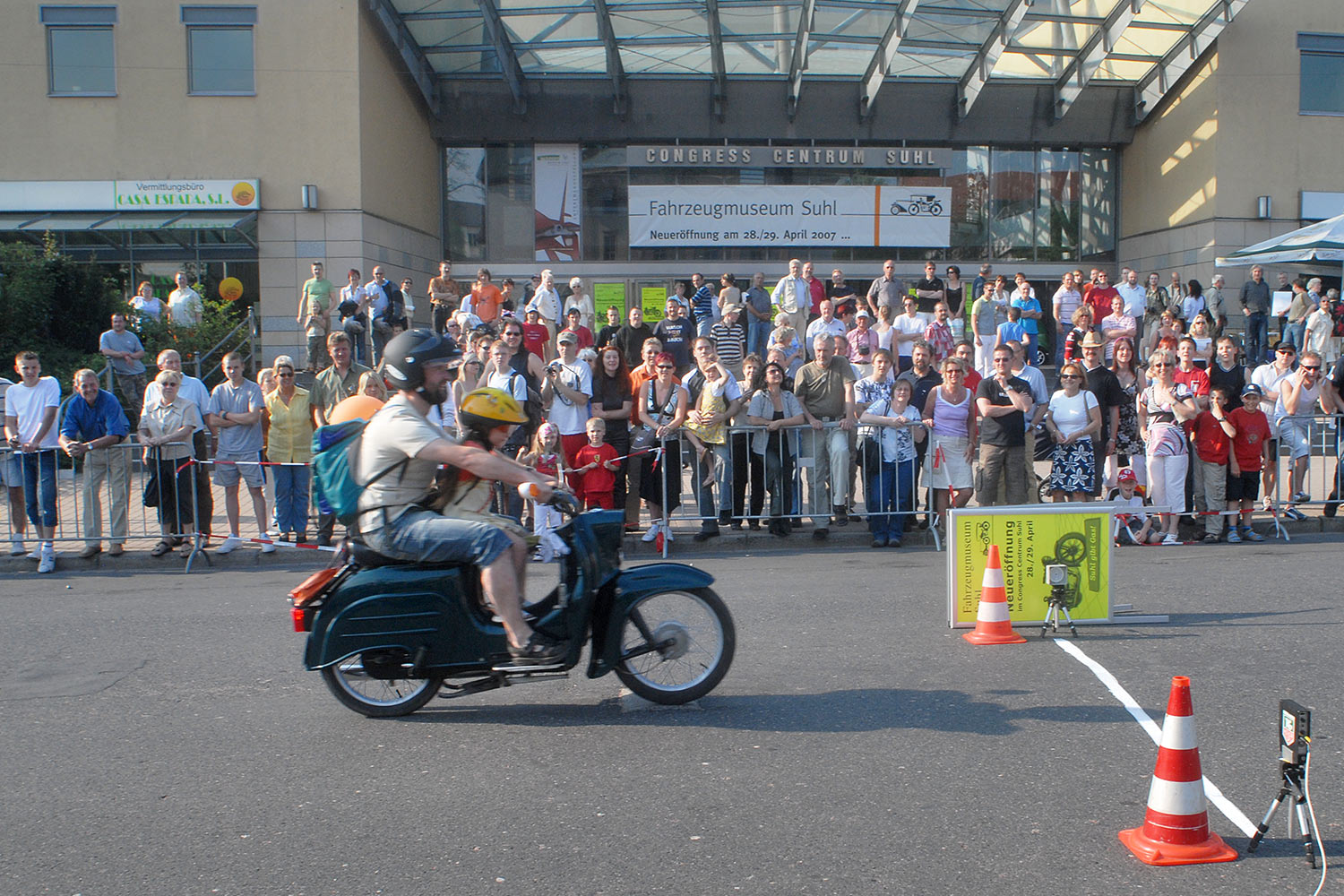 Fahrzeugmuseum Suhl: Neueröffnung im CCS, 28.04.2007 (Foto: Manuela Hahnebach)