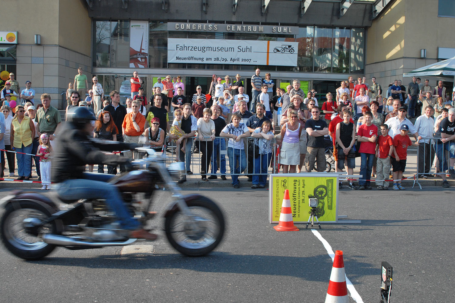 Fahrzeugmuseum Suhl: Neueröffnung im CCS, 28.04.2007 (Foto: Manuela Hahnebach)