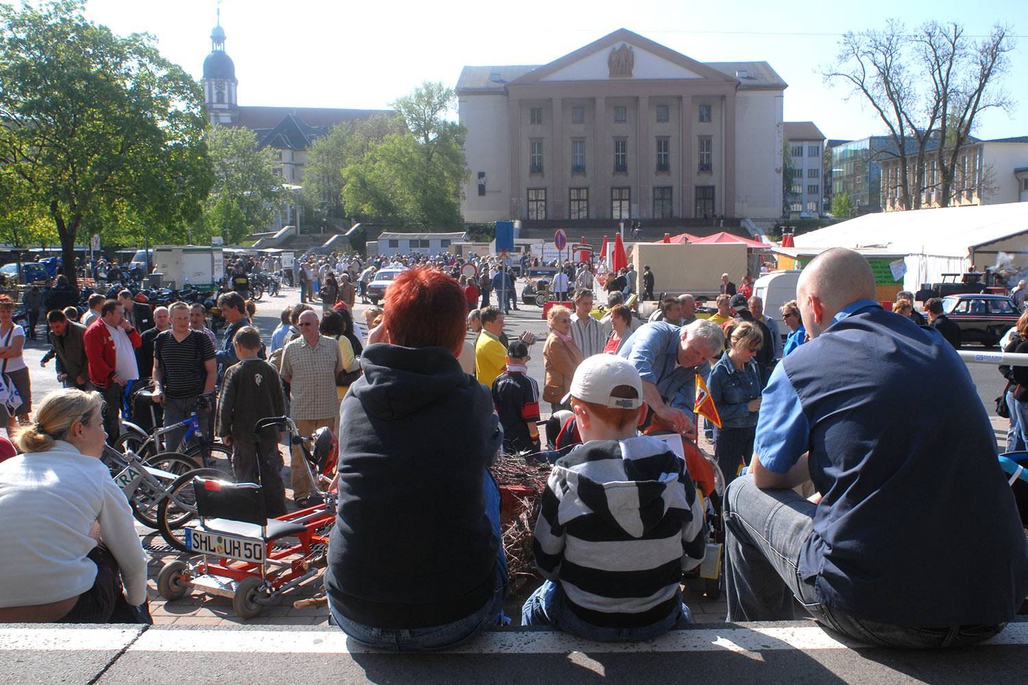 Fahrzeugmuseum Suhl Neueröffnung: Seifenkisten 29.04.2007 (Foto: Manuela Hahnebach)