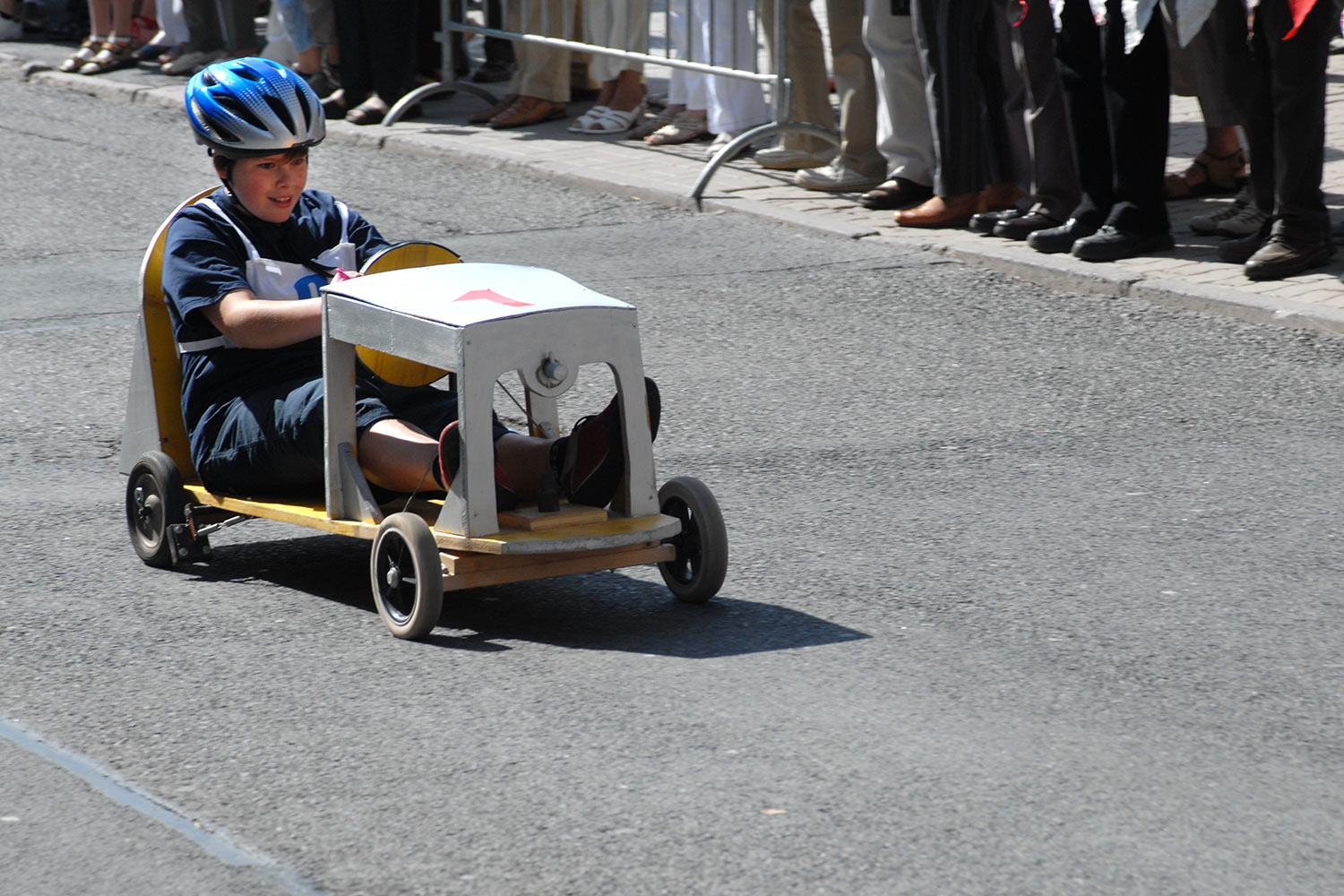 Fahrzeugmuseum Suhl Neueröffnung: Seifenkisten-Rennen 29.04.2007 (Foto: Manuela Hahnebach)