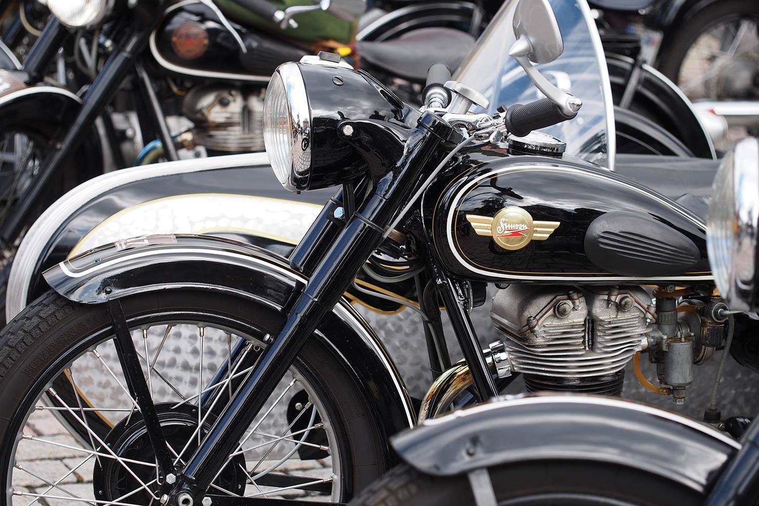 Jubiläumstreffen Suhl 2015: 65 Jahre AWO - 60 Jahre Simson SR1 - 40 Jahre Simson S50 (Foto: Manuela Hahnebach)