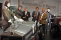 Fahrzeugmuseum Suhl: Besuch des Präsidenten des Technik Museums Sinsheim: Hermann Layher, Hartmut Göbel, Dr. Jens Triebel, Gerhard Heß (21.04.2016, Foto: Manuela Hahnebach)