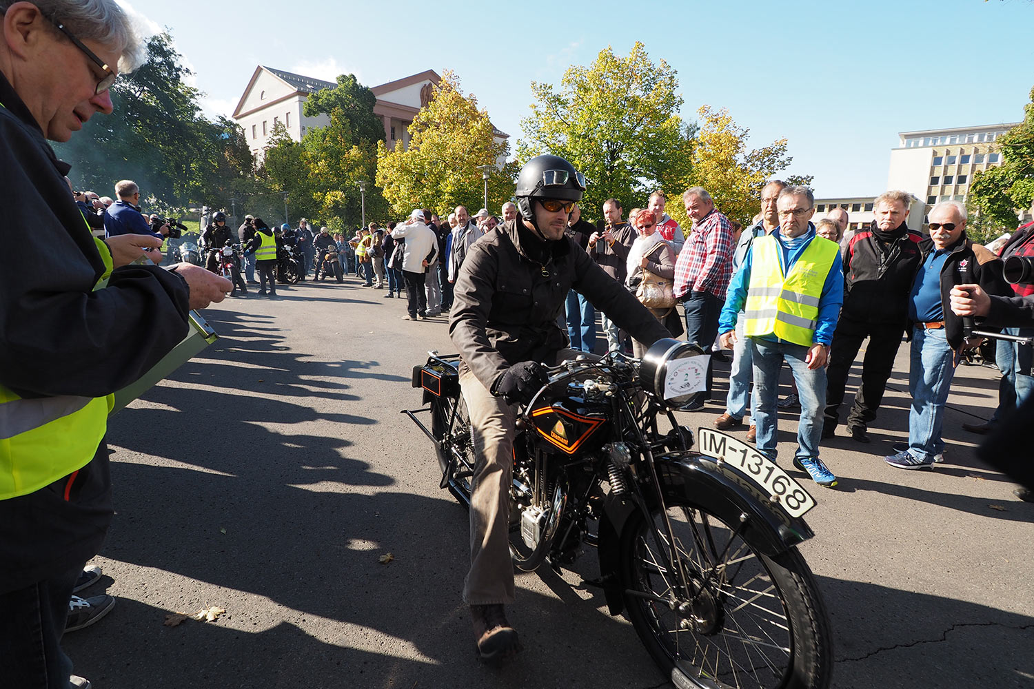 Motorrad-Oldtimerfahrt Suhl 16.09.2017 (Foto: Manuela Hahnebach)