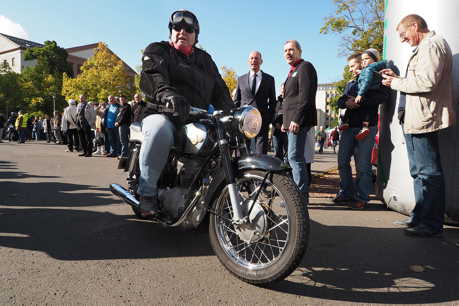 Motorrad-Oldtimerfahrt Suhl 16.09.2017 (Foto: Manuela Hahnebach)