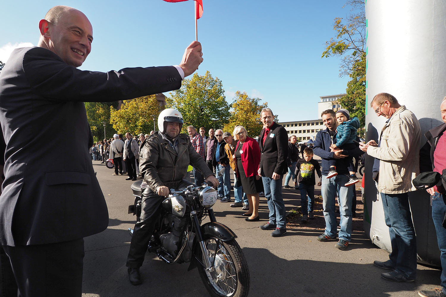 Motorrad-Oldtimerfahrt Suhl 16.09.2017 (Foto: Manuela Hahnebach)