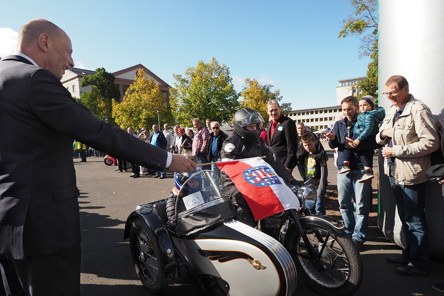 Motorrad-Oldtimerfahrt Suhl 16.09.2017 (Foto: Manuela Hahnebach)