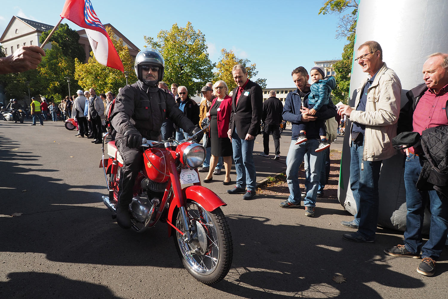 Motorrad-Oldtimerfahrt Suhl 16.09.2017 (Foto: Manuela Hahnebach)