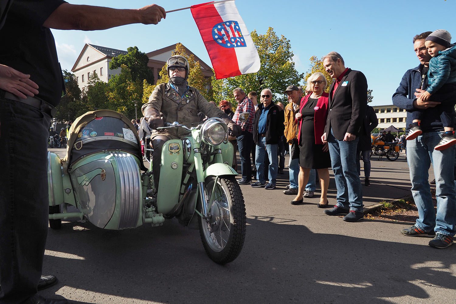 Motorrad-Oldtimerfahrt Suhl 16.09.2017 (Foto: Manuela Hahnebach)