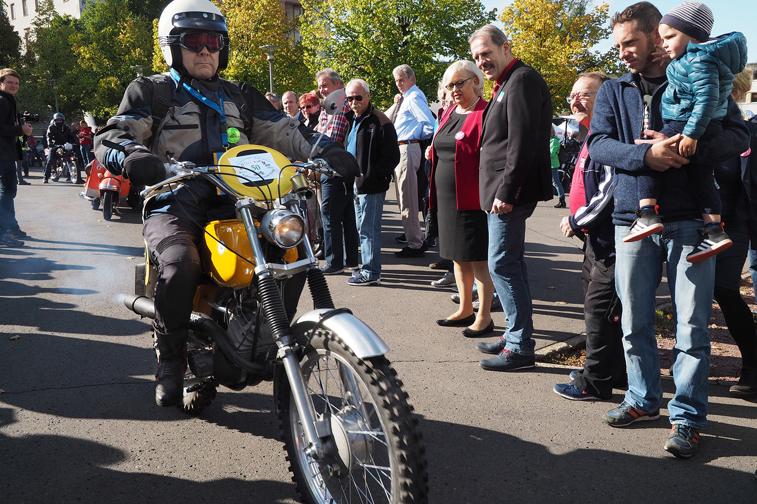 Motorrad-Oldtimerfahrt Suhl 16.09.2017 (Foto: Manuela Hahnebach)