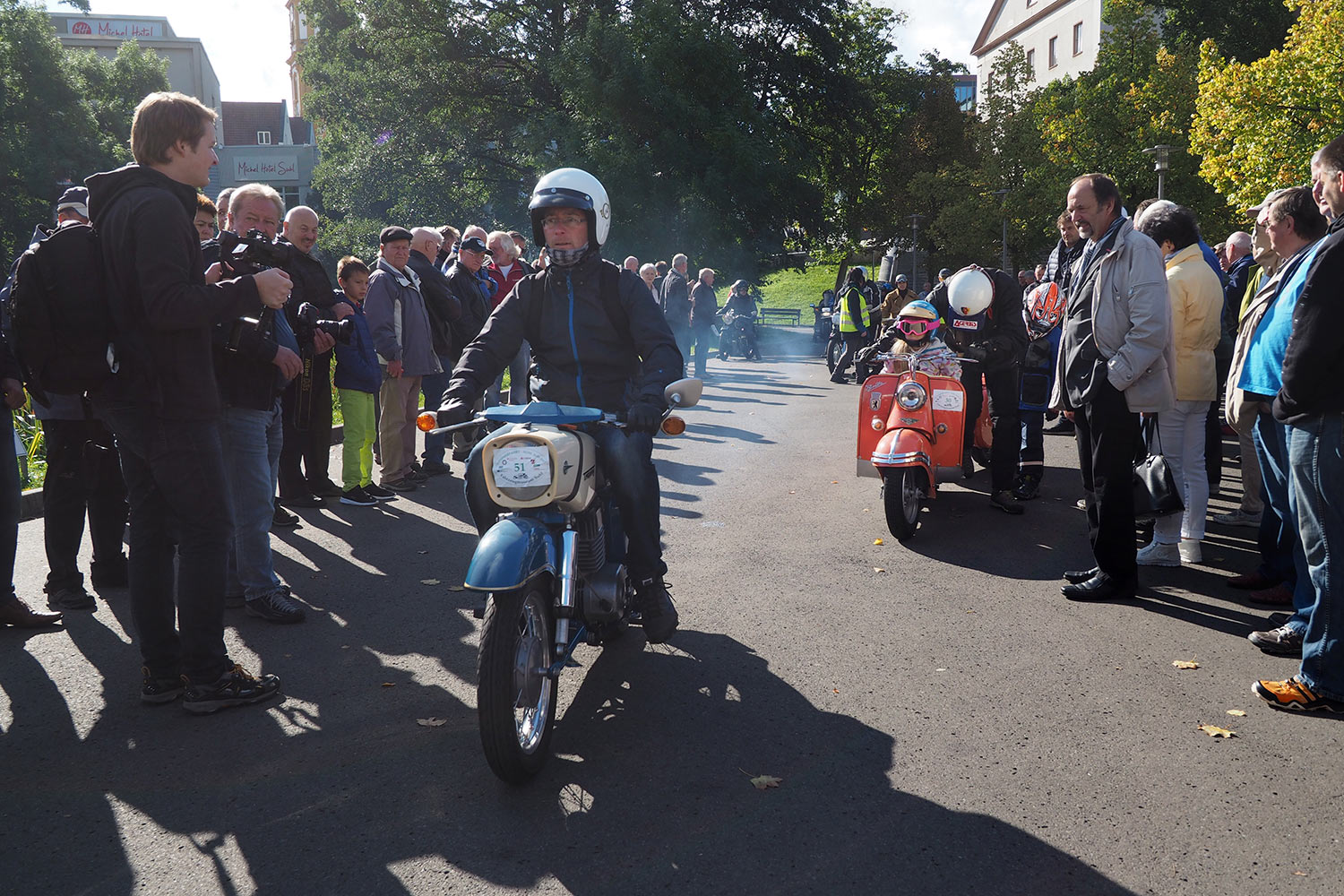 Motorrad-Oldtimerfahrt Suhl 16.09.2017 (Foto: Manuela Hahnebach)