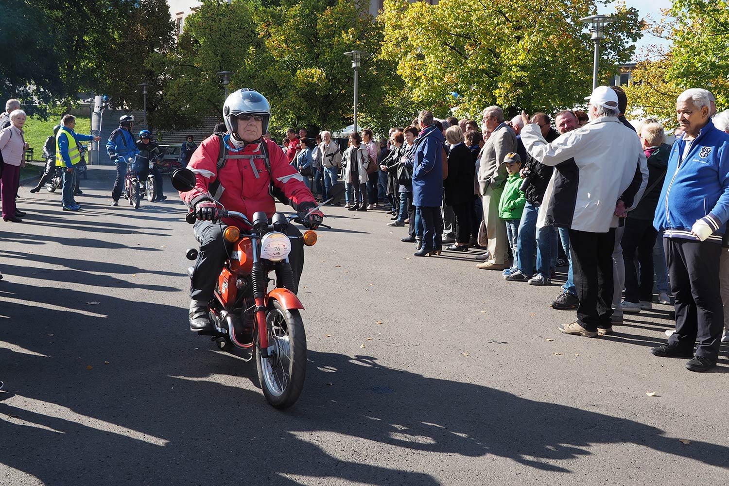 Motorrad-Oldtimerfahrt Suhl 16.09.2017 (Foto: Manuela Hahnebach)