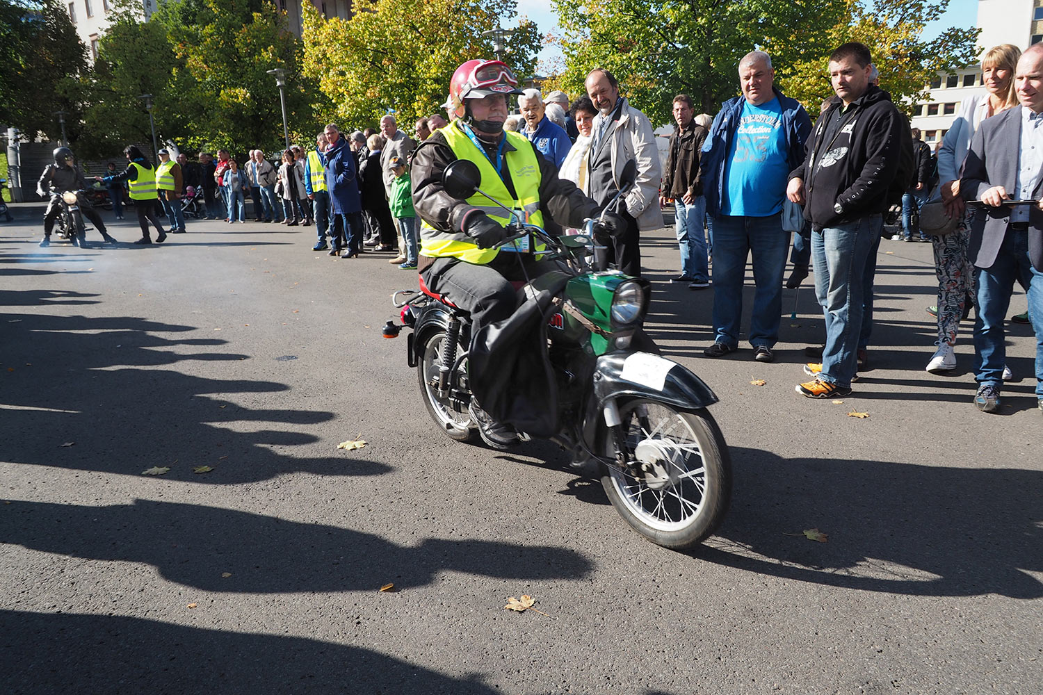 Motorrad-Oldtimerfahrt Suhl 16.09.2017 (Foto: Manuela Hahnebach)
