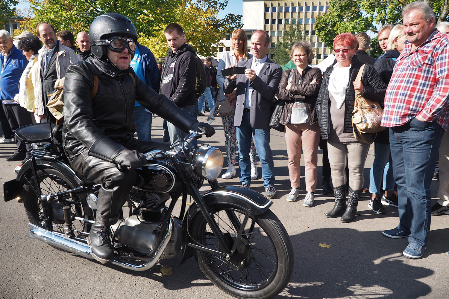 Motorrad-Oldtimerfahrt Suhl 16.09.2017 (Foto: Manuela Hahnebach)