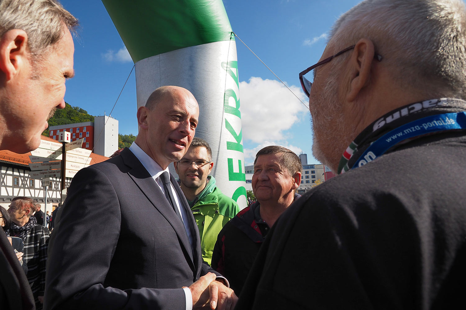 Motorrad-Oldtimerfahrt Suhl 16.09.2017 (Foto: Manuela Hahnebach)