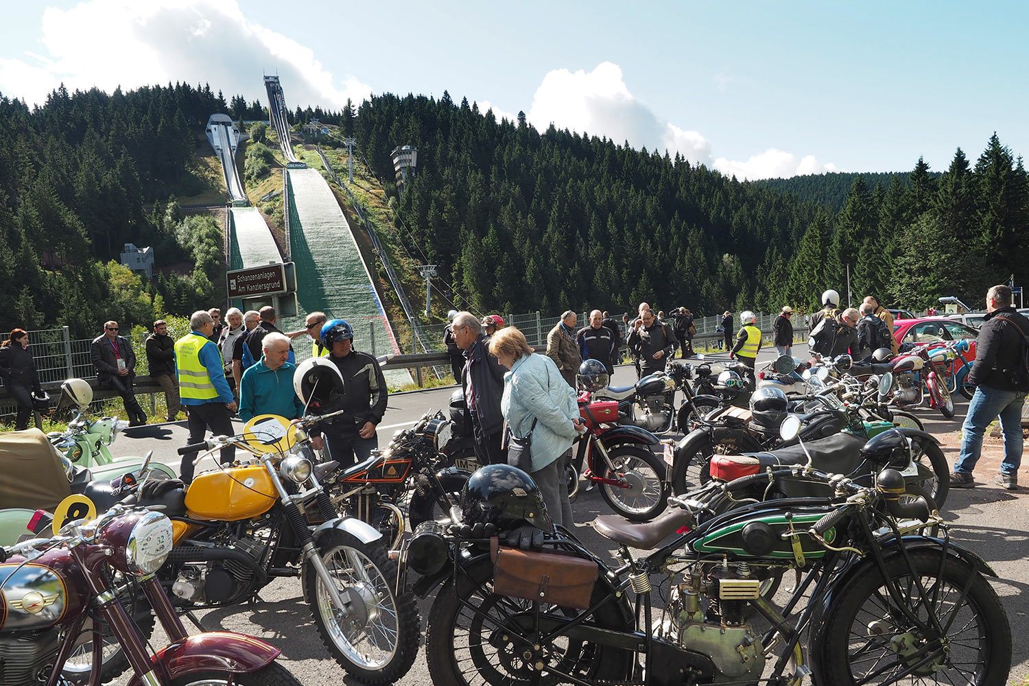 Motorrad-Oldtimerfahrt Suhl 16.09.2017 (Foto: Manuela Hahnebach)