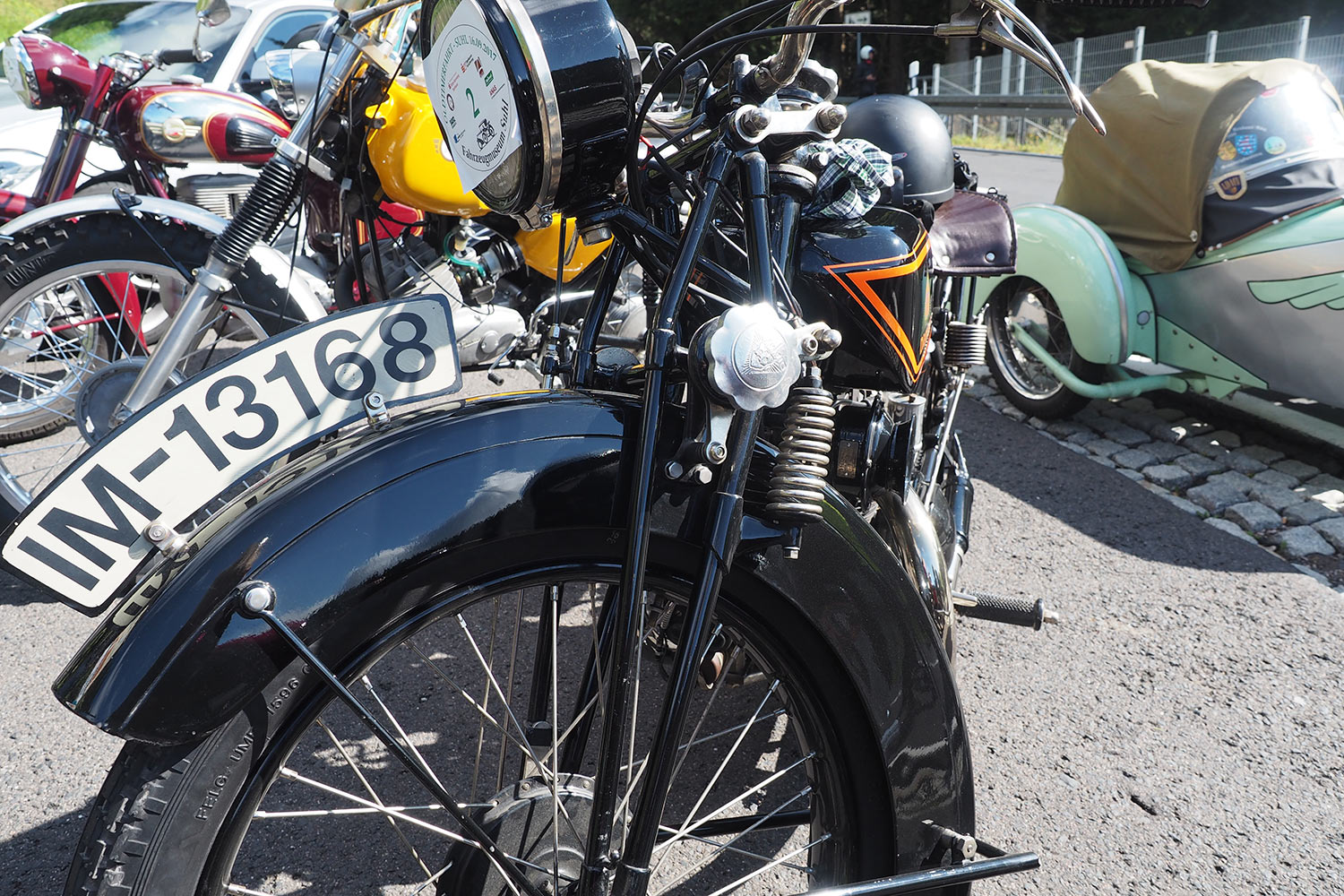 Motorrad-Oldtimerfahrt Suhl 16.09.2017 (Foto: Manuela Hahnebach)