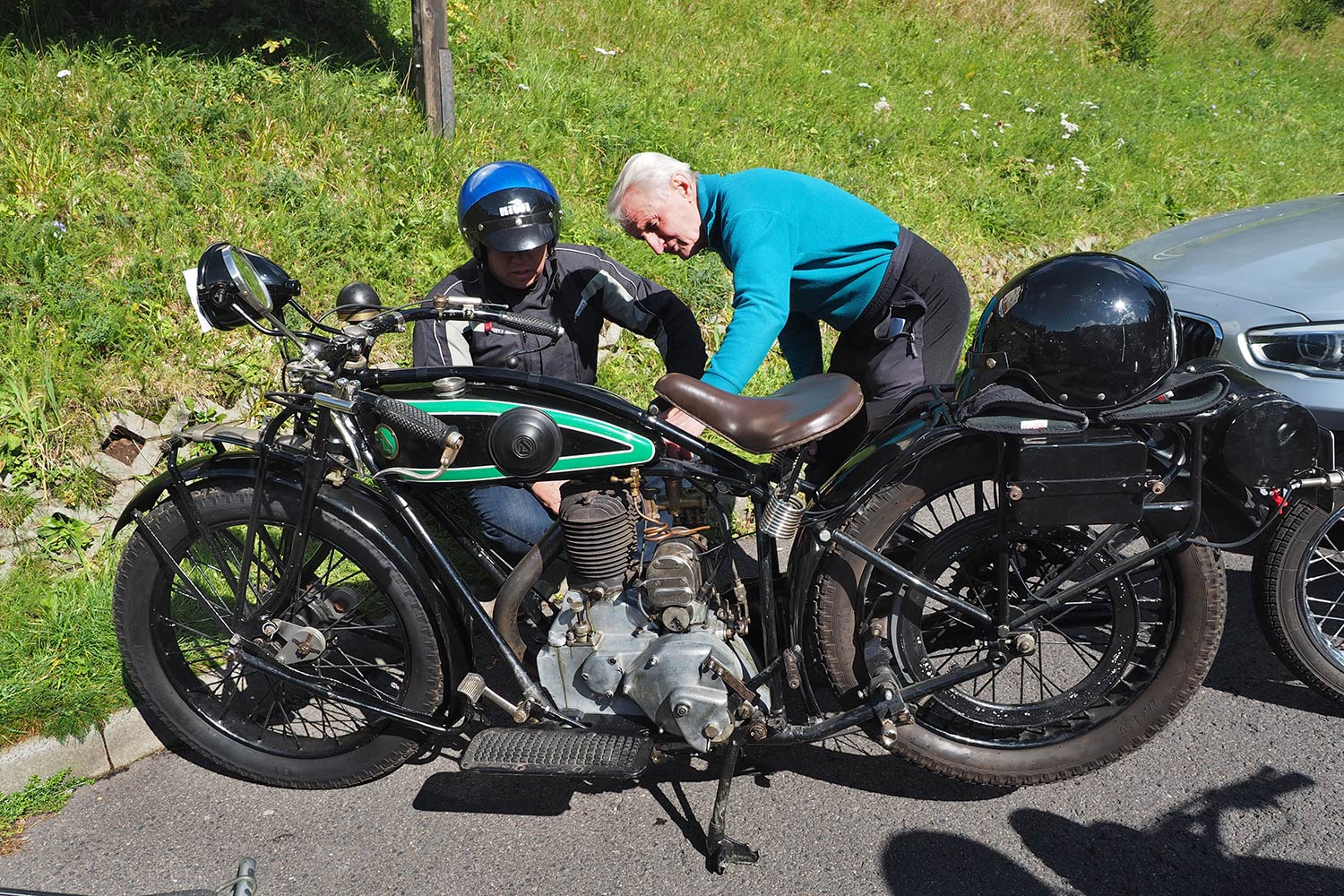 Motorrad-Oldtimerfahrt Suhl 16.09.2017 (Foto: Manuela Hahnebach)