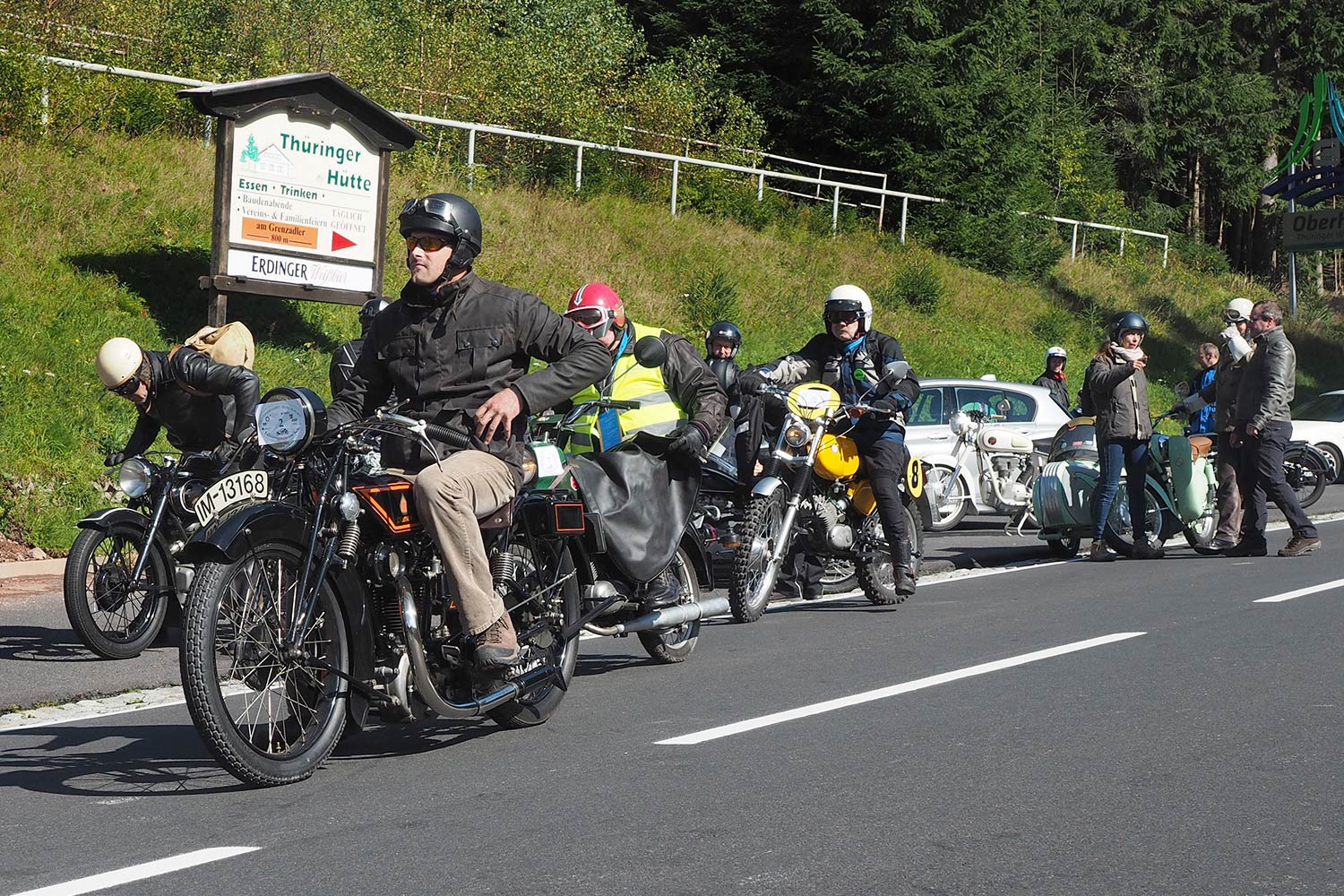 Motorrad-Oldtimerfahrt Suhl 16.09.2017 (Foto: Manuela Hahnebach)