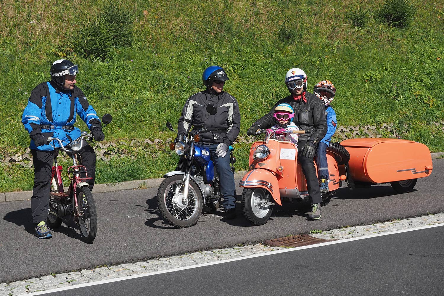 Motorrad-Oldtimerfahrt Suhl 16.09.2017 (Foto: Manuela Hahnebach)