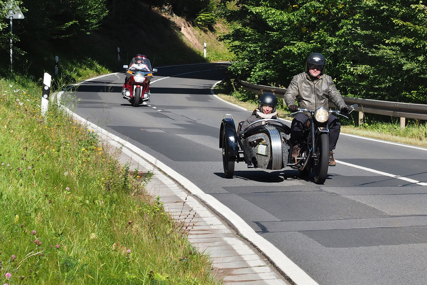 Motorrad-Oldtimerfahrt Suhl 16.09.2017 (Foto: Manuela Hahnebach)