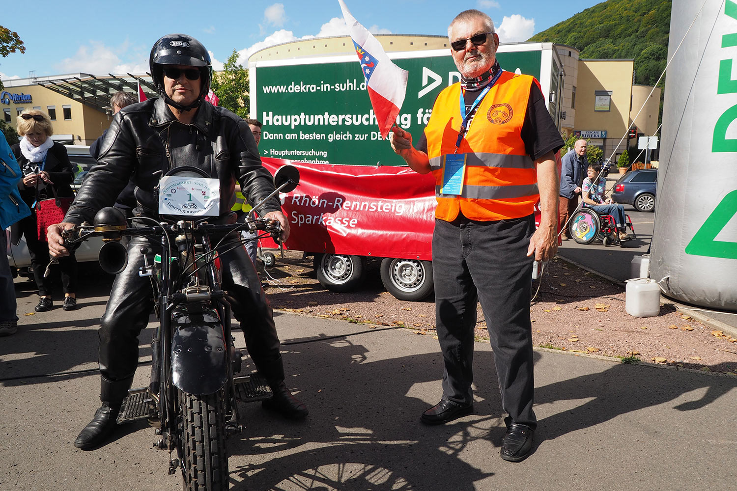 Motorrad-Oldtimerfahrt Suhl 16.09.2017 (Foto: Manuela Hahnebach)