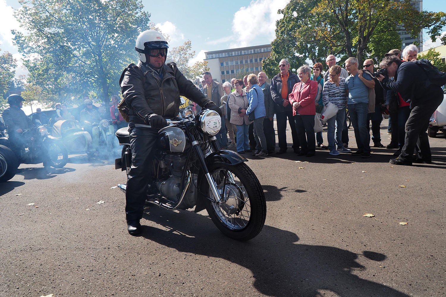 Motorrad-Oldtimerfahrt Suhl 16.09.2017 (Foto: Manuela Hahnebach)
