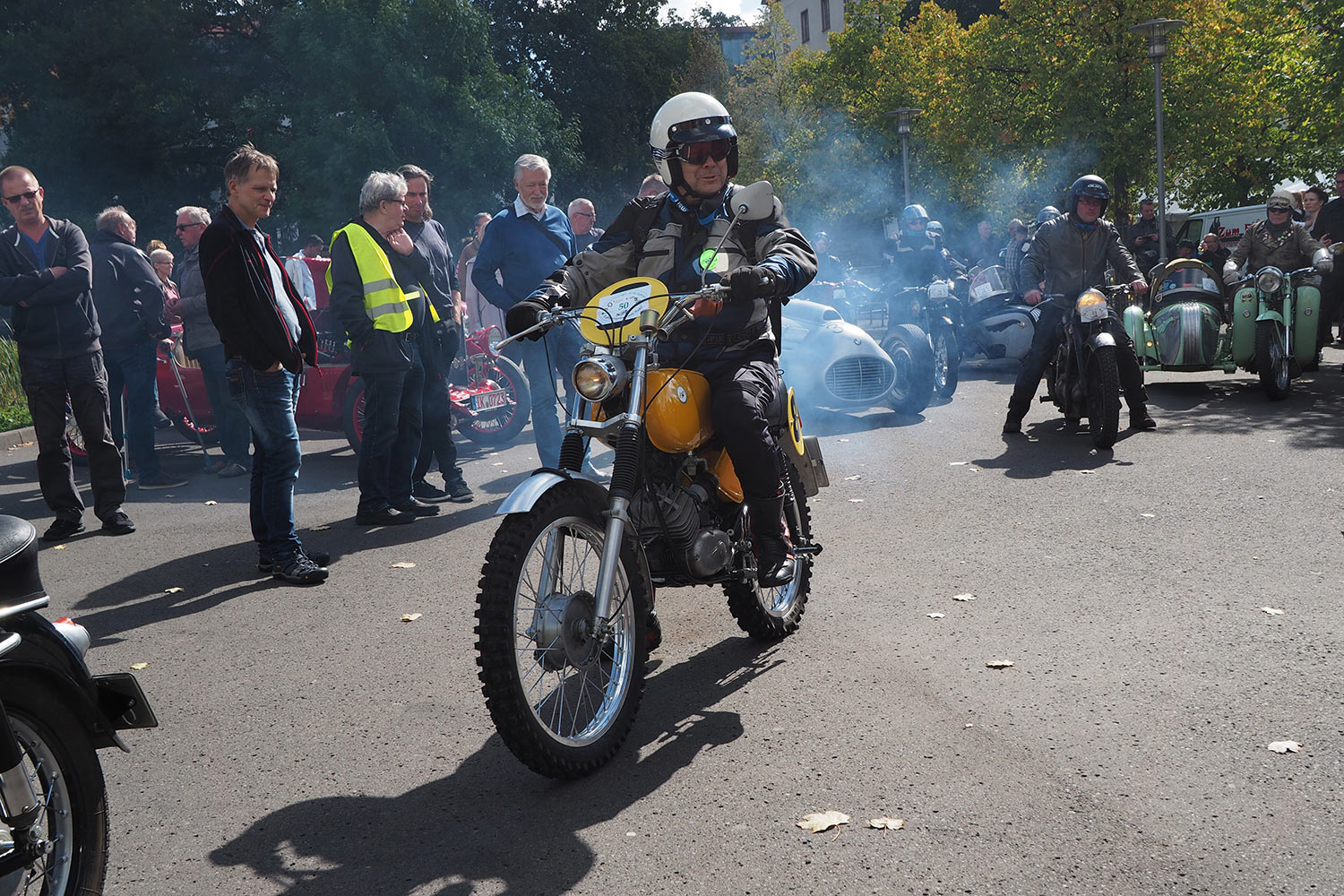 Motorrad-Oldtimerfahrt Suhl 16.09.2017 (Foto: Manuela Hahnebach)