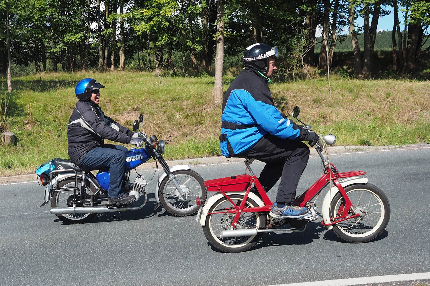 Motorrad-Oldtimerfahrt Suhl 16.09.2017 (Foto: Manuela Hahnebach)