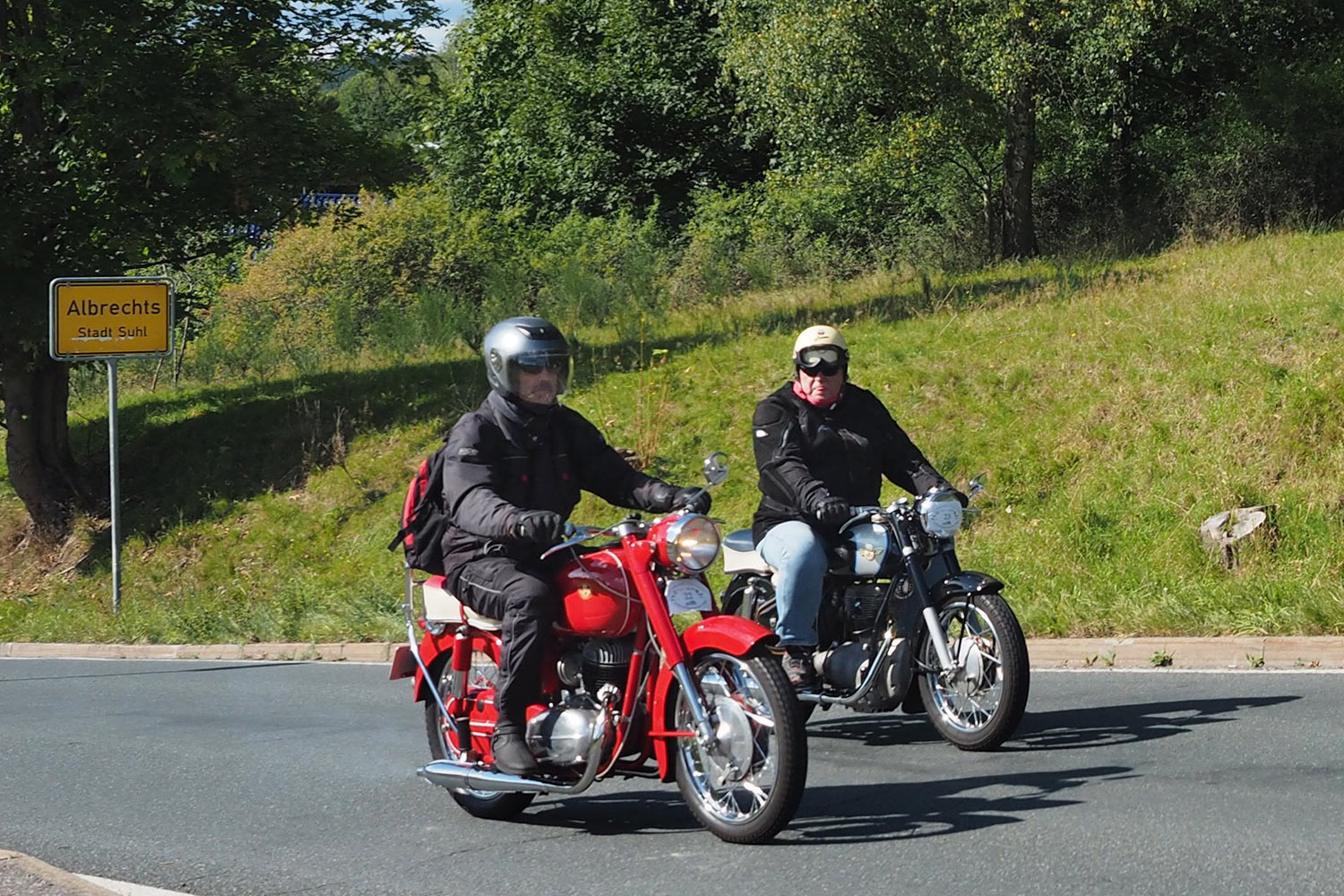 Motorrad-Oldtimerfahrt Suhl 16.09.2017 (Foto: Manuela Hahnebach)