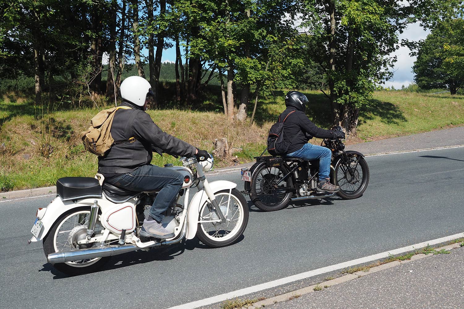 Motorrad-Oldtimerfahrt Suhl 16.09.2017 (Foto: Manuela Hahnebach)