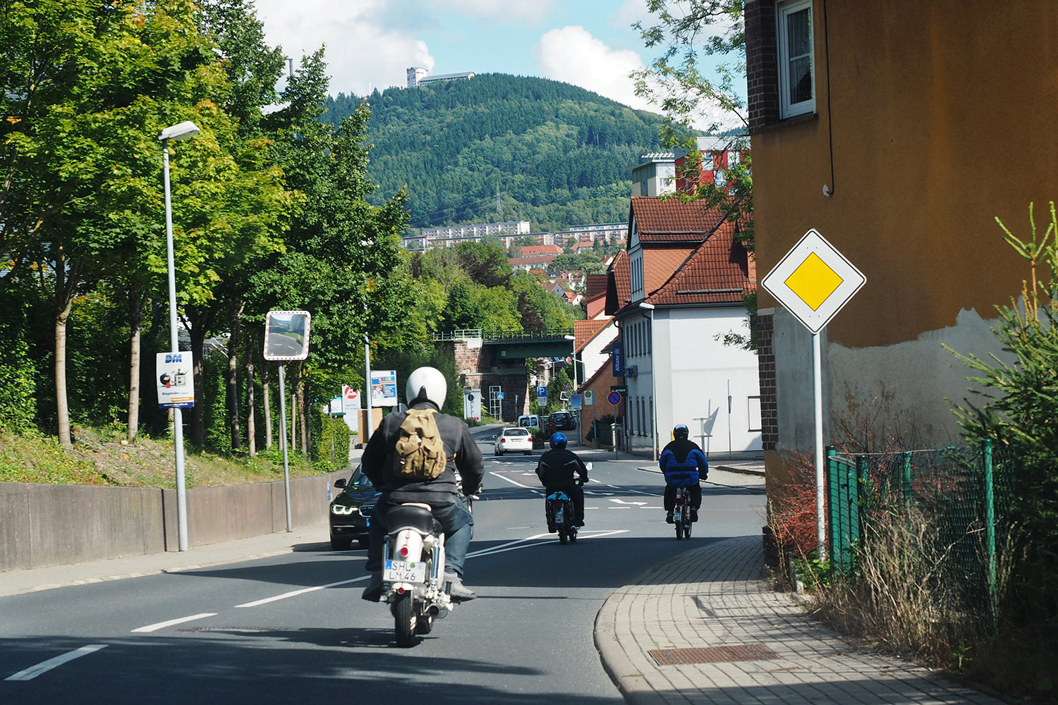 Motorrad-Oldtimerfahrt Suhl 16.09.2017 (Foto: Manuela Hahnebach)