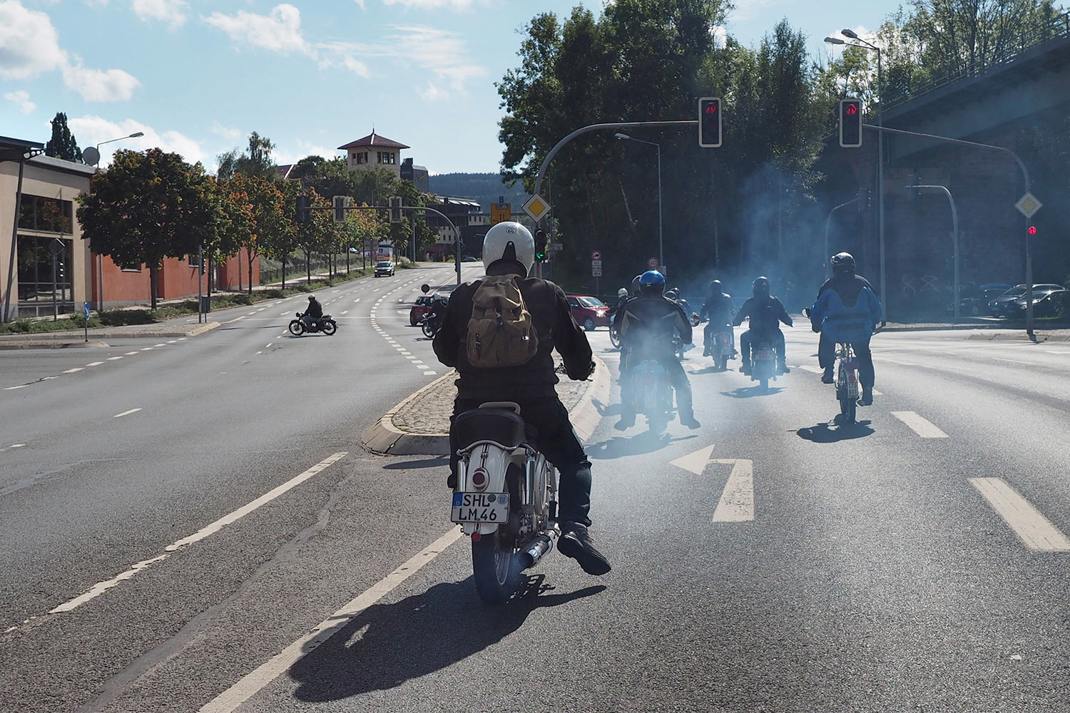 Motorrad-Oldtimerfahrt Suhl 16.09.2017 (Foto: Manuela Hahnebach)