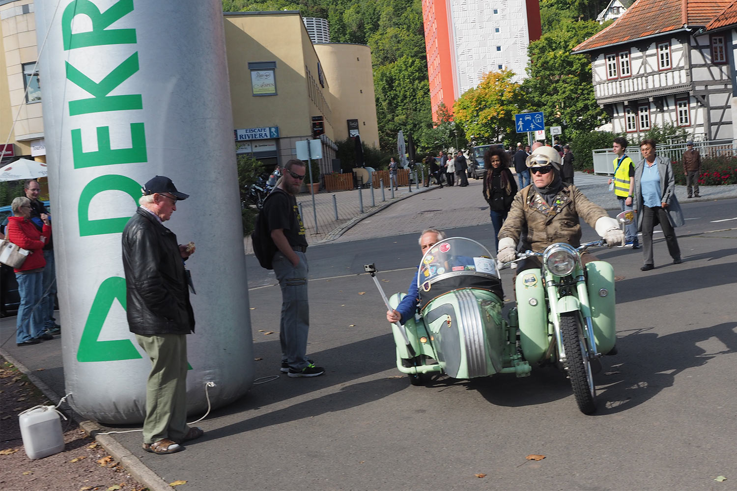 Motorrad-Oldtimerfahrt Suhl 16.09.2017 (Foto: Manuela Hahnebach)