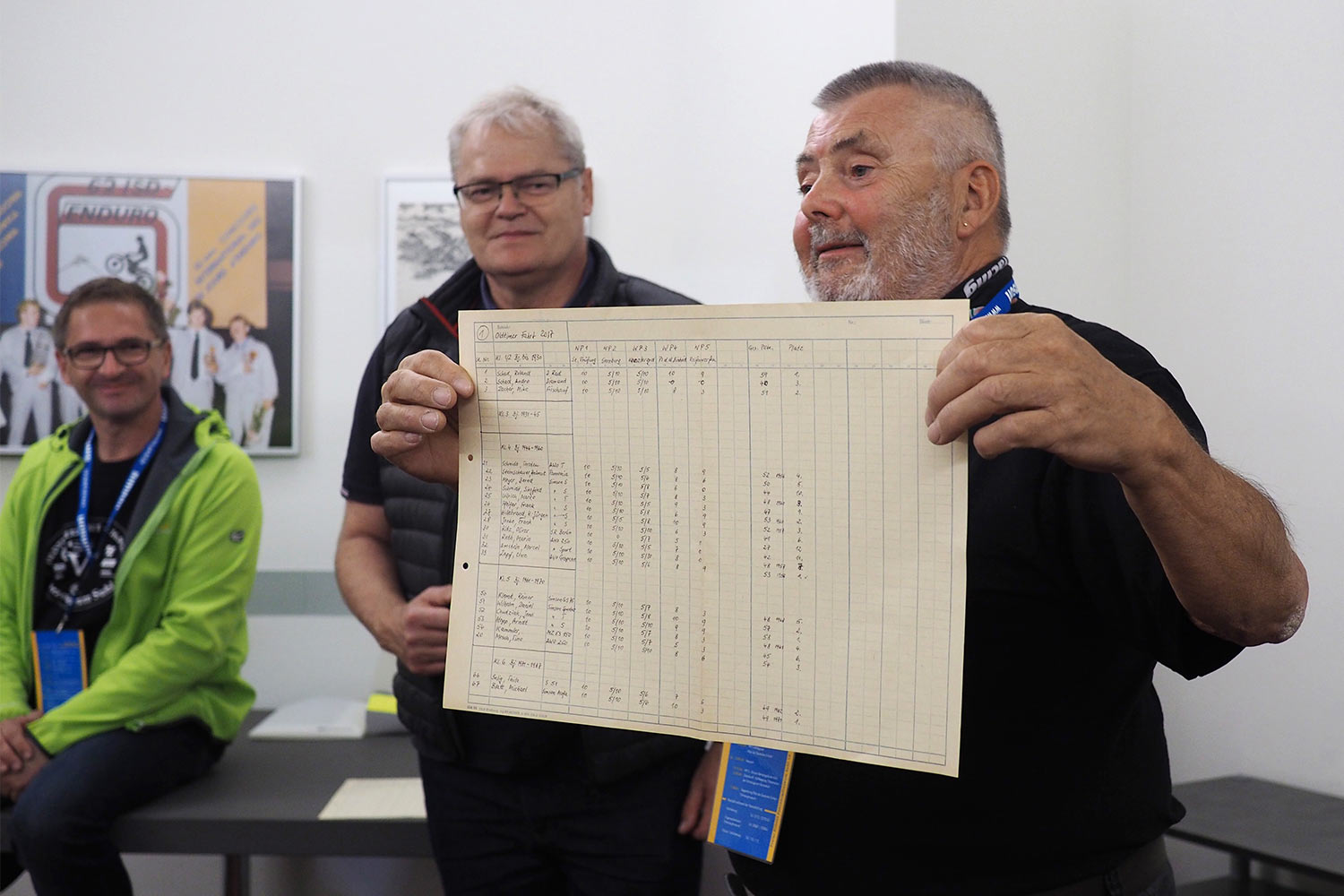 Motorrad-Oldtimerfahrt Suhl 16.09.2017: Siegerehrung (Foto: Manuela Hahnebach)